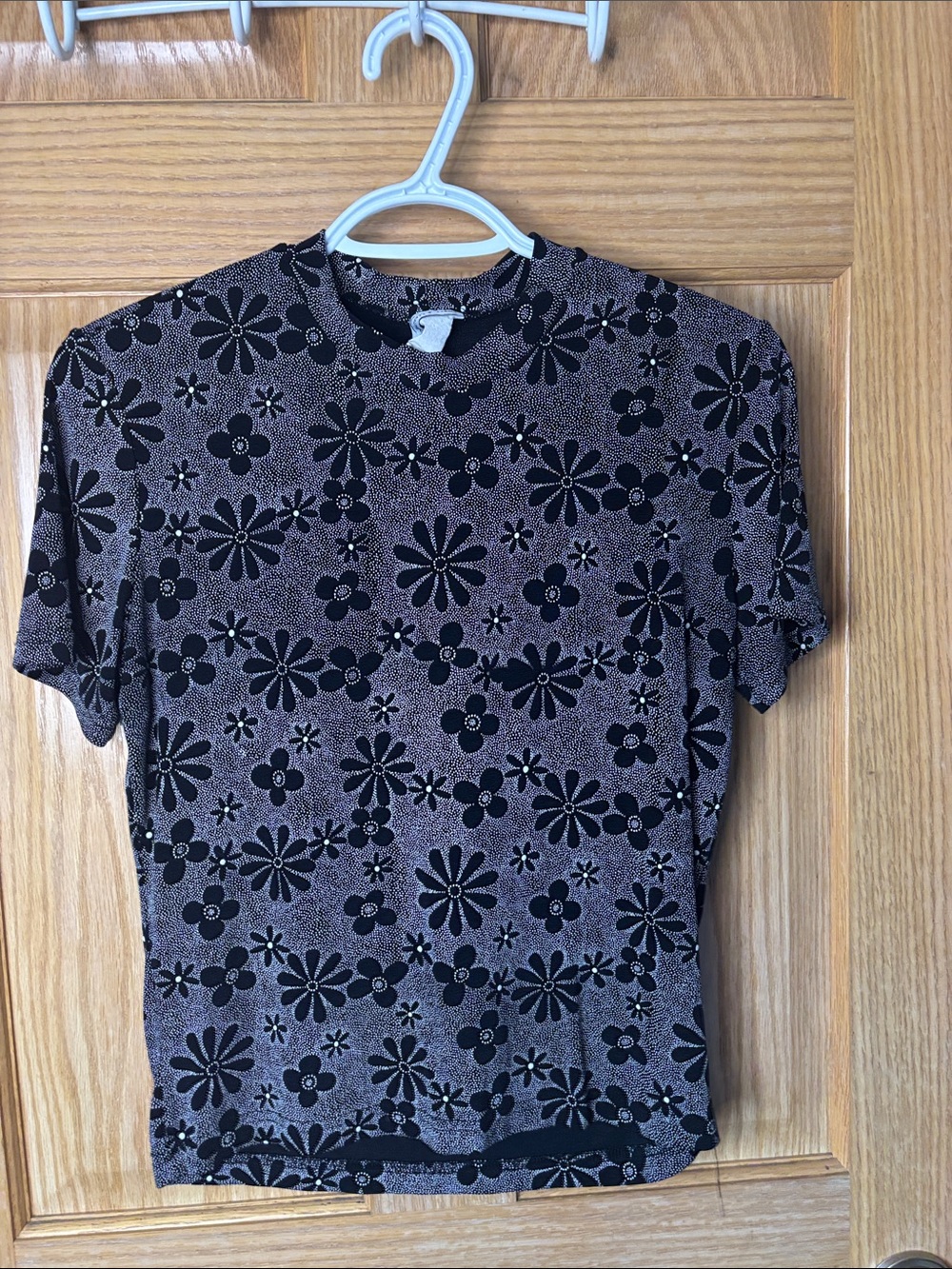 Vintage Y2K pelican cove snug fit floral top 19.5-21” PTP
